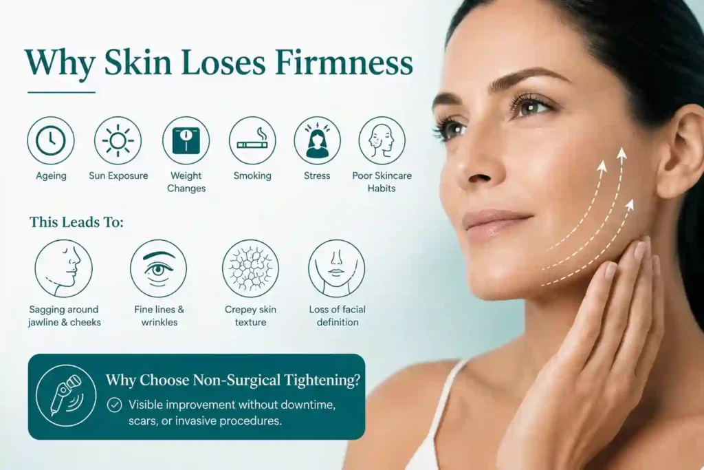 What Makes Skin Lose Firmness and Why Do People Seek Non-Surgical Tightening Iver?